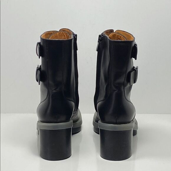 Clergerie Eden Leather Combat Boots size 39.5 - Picture 6 of 14